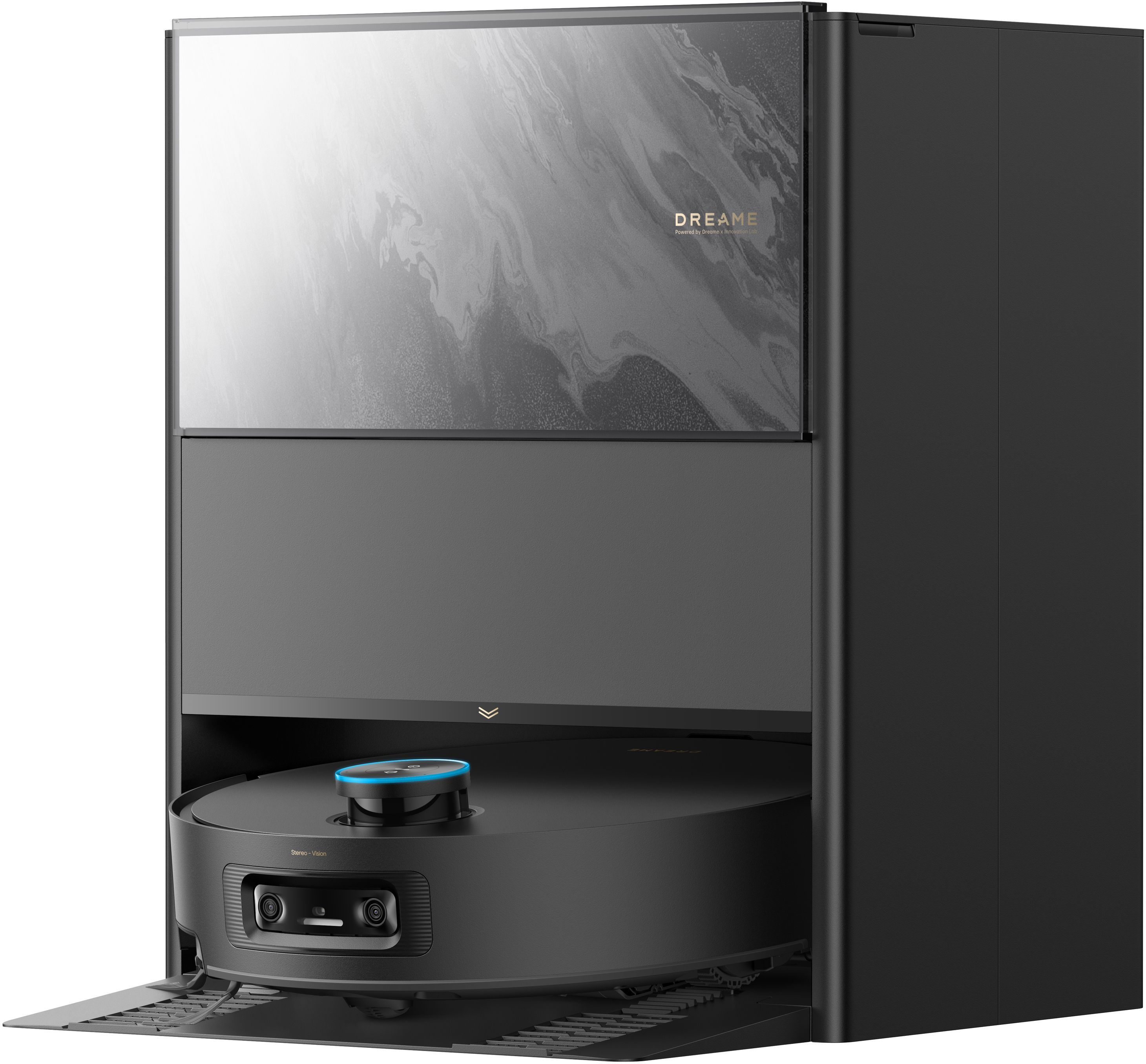 DREAME Aqua 10 Ultra Track Complete - Aspirateur Robot Laveur - Lavage 45 °C - Obstacles 6 cm - Nettoyage Auto de la Serpillière - Dreame