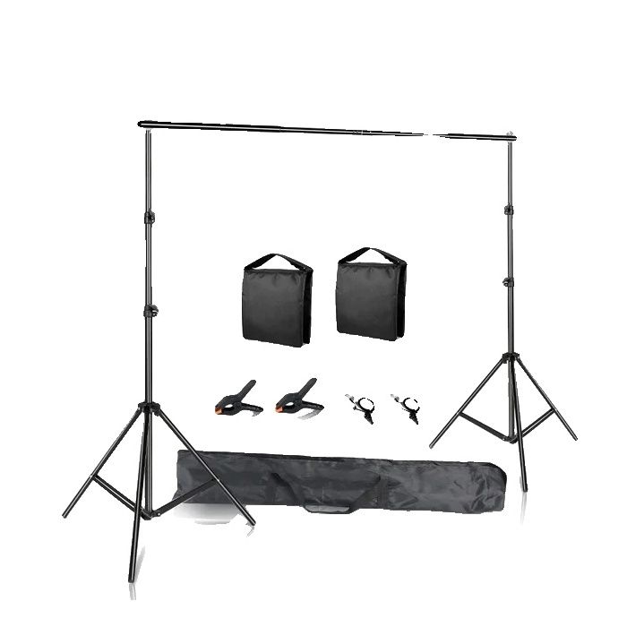 Tube Métal Inoxydable 3m Pour Support Toile De Fond Studio Motorisé - Barre Transversale