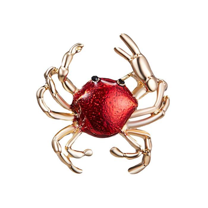 Clj Charles Le Jeune - Broche - Crabe de Darwin - - Femme - Animaux - Belle qualité de finition - Epingle - élégant - Cadeau Clj Charles Le Jeune - Broche - Crabe de Darwin - - Femme - Animaux - Belle qualité de finition - Epingle - élégant - Cadeau