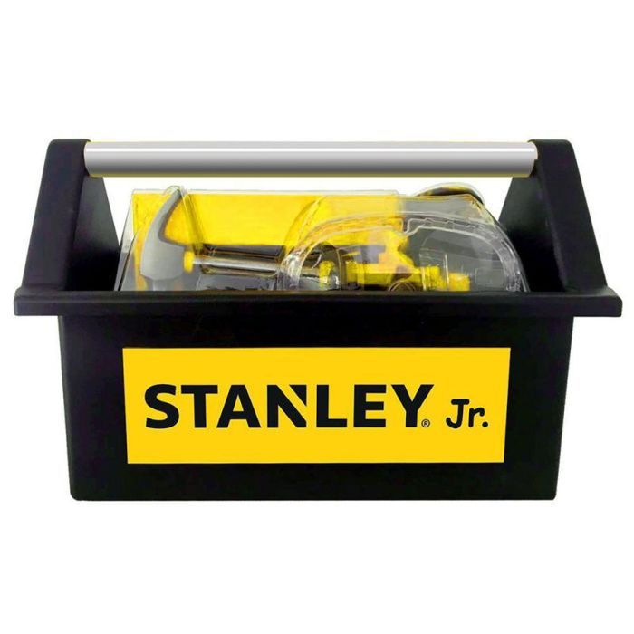 Stanley TBS005 06 SY Jr. Open Toolbox + 5 pc Toolset