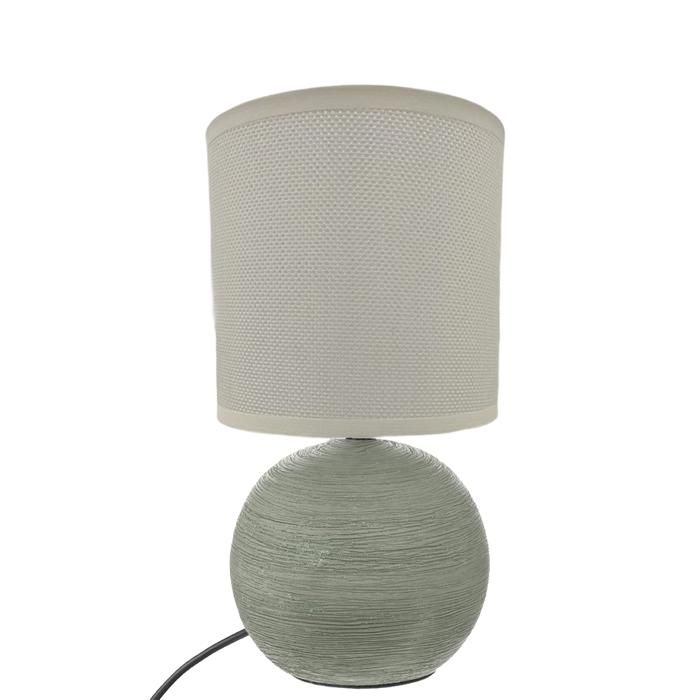 lampe de chevet creacat Blanc et Kaki