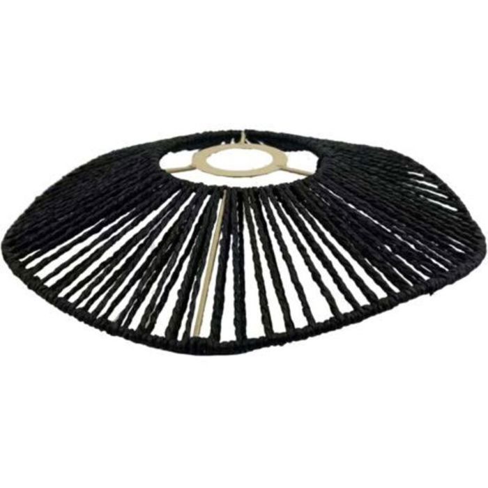 Abat-jour en corde tressée à la main abat-jour rustique pour plafonnier décoration artisanale lampe de table suspension po