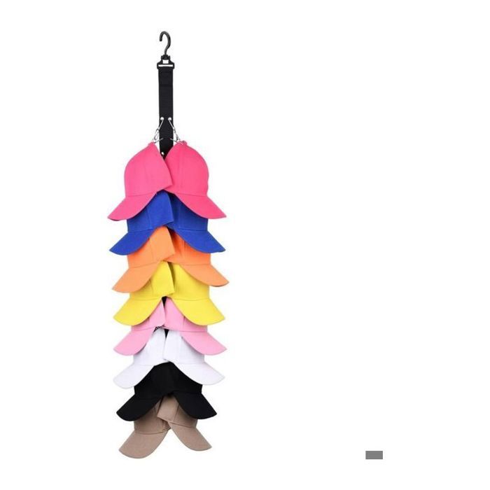 Hanging Cap Organizer for Closet 16 Baseball Cap Holders Hat Storage Organizer with
