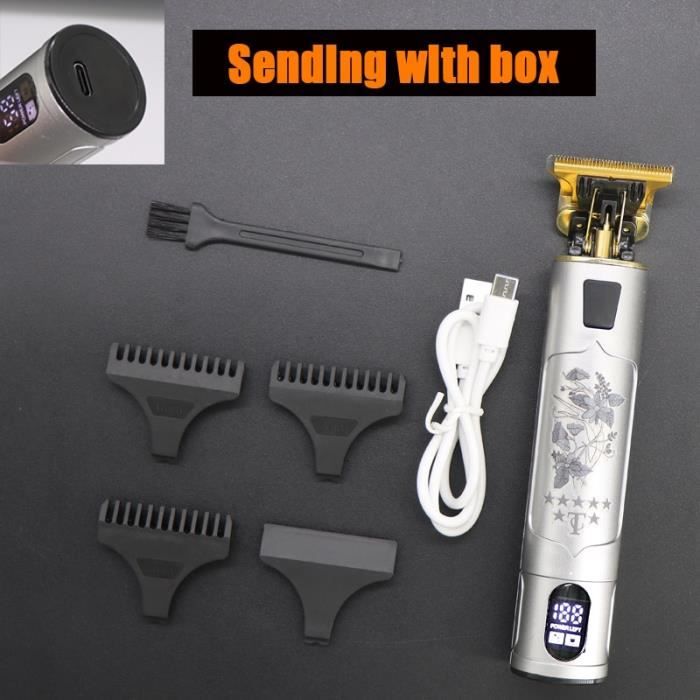 Tondeuse à Cheveux Vintage T9 Dragon - Rasoir Professionnel Pour Hommes - Neuf En Emballage