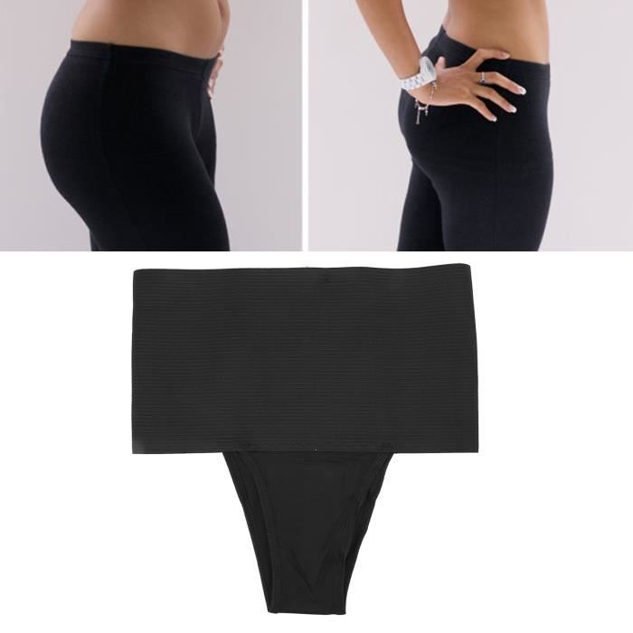 HVEPUO Short en jean élastique taille haute pour femme - Extensible