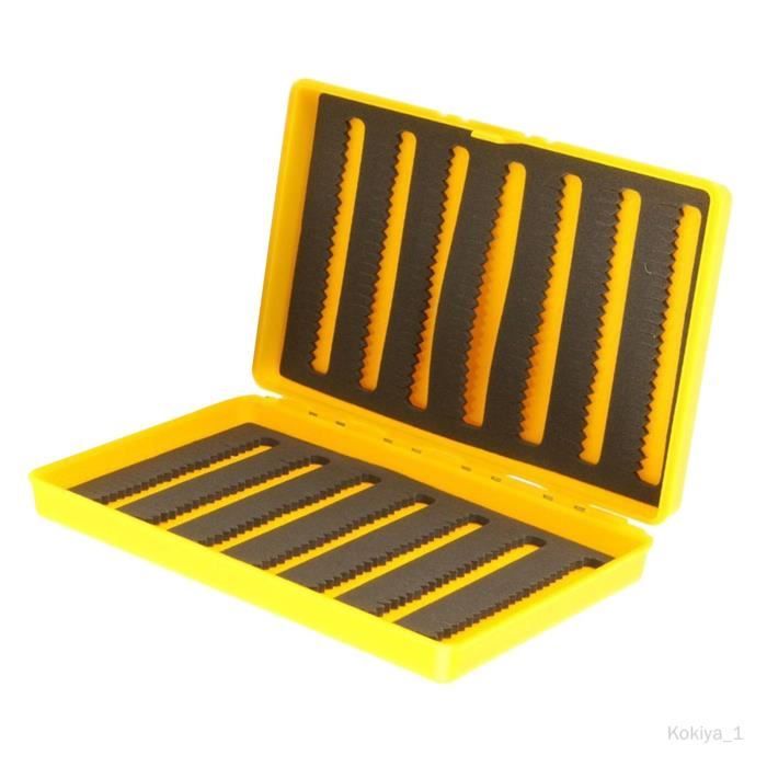 Boîte à Mouches Hardy – Plastique – Environ 34 Mouches Pour Truite Et Saumon