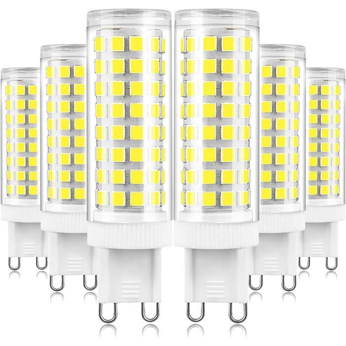 Ampoule LED G9 Blanc Froid 10W Dimmable Équivalent 80W 100W Ampoules