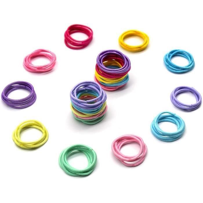 Petit Elastique A Cheveux Multicolore Attache Cheveux Bandes En Caoutchouc Elastique Pour Les Baby Bebes Filles 0 Pcs Cdiscount Au Quotidien