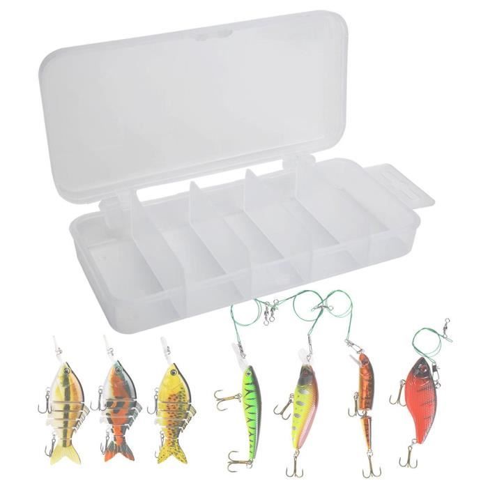 Boîte De Rangement Pour Appâts De Pêche Pour Leurres étui Rigide Avec