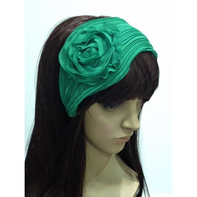 Serre-tête, bjoux de tête, headband, accessore coffure, bronze fleur