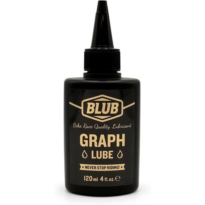 Lubrifiant de Graphite pour Vélos 120ml, Graph Lube, Lubrifiant Chaine VTT, Huile Chaine de Vélo