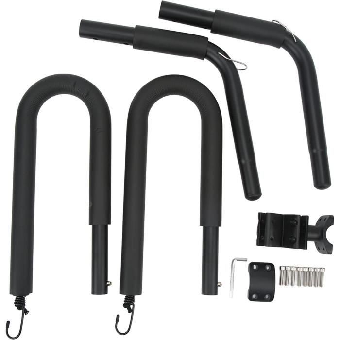 Support De Planche De Surf Pour Vélo – Alu, Mousse EVA, Installation Facile, Pour Vélo Route/VTT/BMX