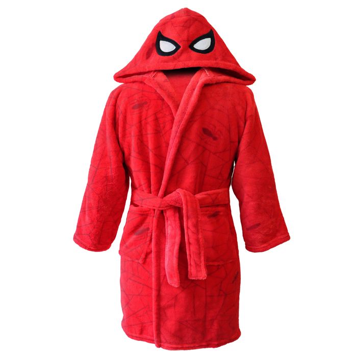 Peignoir Homme Peignoir Spiderman Adulte Robe De Chambre Imprimée