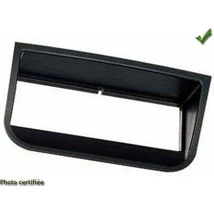 FACADE AUTORADIO PEUGEOT 406 BERLINE et COUPE NOIR