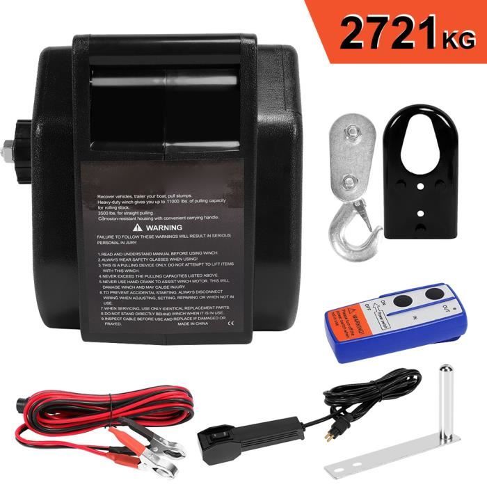 Guindeau HRC10-8 12V 1000W 8mm Maxwell | Guindeau électrique | H2R