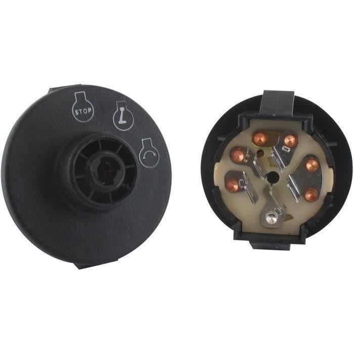 Contacteur à clé adaptable Toro Z Master, TimeCutter, Titan Zero Turn - 3 positions, 5 terminaux