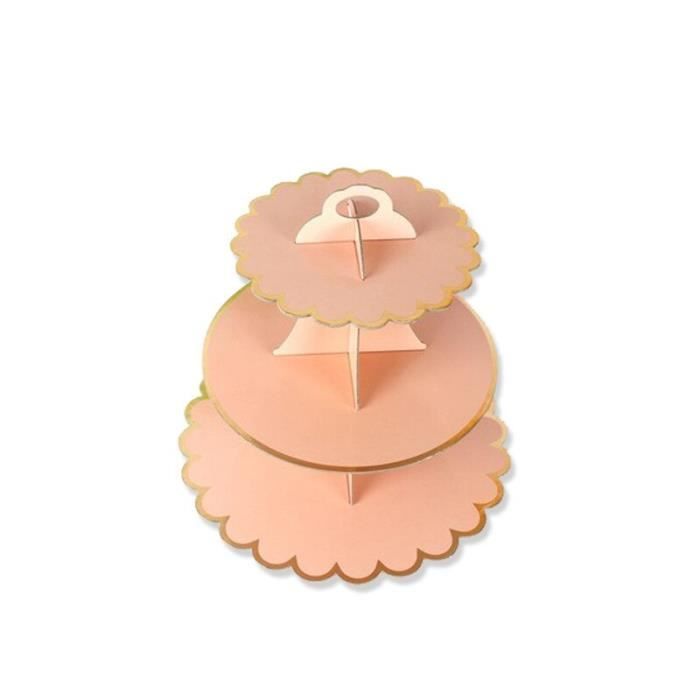 Présentoir à Cupcakes En Acrylique Rond Multicouche - Pratique Et Transparent - Neuf