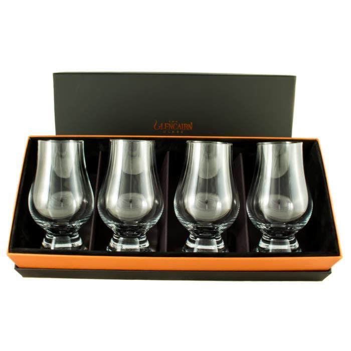 verre a whisky glencairn x4 coffret prestige achat vente verre a cocktail cdiscount