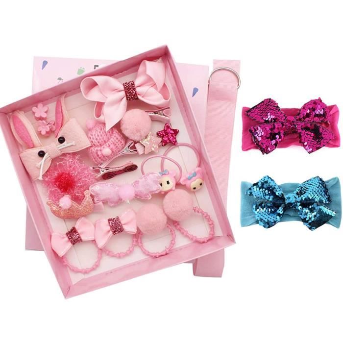 Pince A Cheveux Pour Bebe Filles Pieces Epingles Barrettes Rubans Decoration Pour Enfants Bambins Hair Clips Bowknots Avec Boi Cdiscount Au Quotidien
