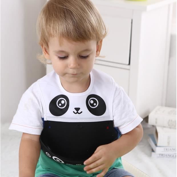 Poche De Bave Impermeable De Dessin Anime Cdiscount Puericulture Eveil Bebe