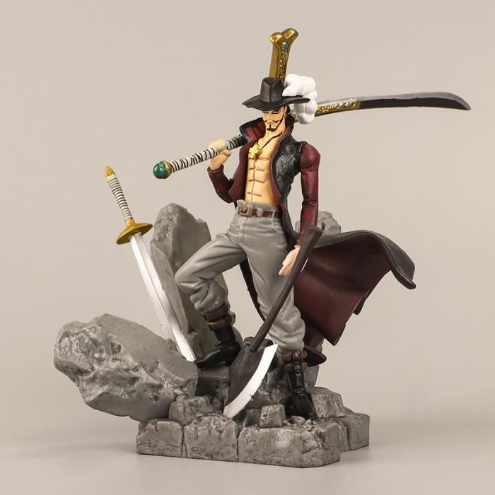 One Piece Figure Jouet Dracule Mihawk Pvc Action Figure Collection Jouet Avec Epee Anime Pour Enfants Cadeau De Noel 14 Cm Cdiscount Jeux Jouets