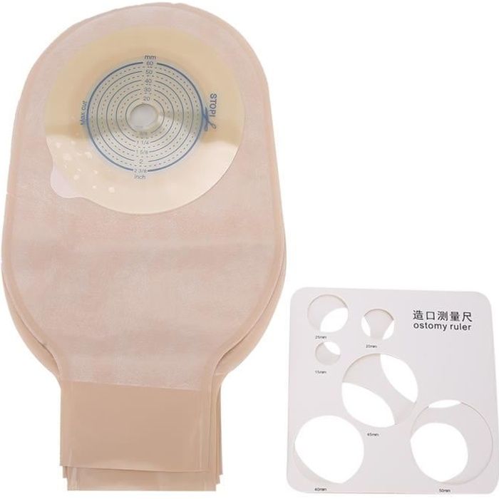 10 Pcs One Piece Sac De Stomie Poche Stoma Cover Urine 60mm Ouverture Type D Etancheite Cdiscount Puericulture Eveil Bebe