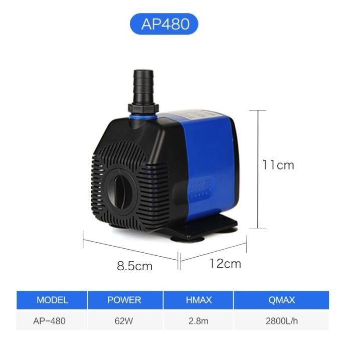 Pompe à Air Rechargeable LED Pour Aquarium - 2 Sorties, Batterie 4400mAh, Réglable 240L/h - Pour Pêche, Transport Poissons - 4