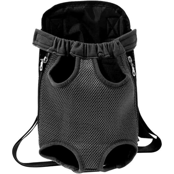 Sac à Dos Chat et Chien, Sangle à Dos pour Animal de Compagnie et Porte-Chien, Adapté aux Voyages, Randonnées et Camping Petits