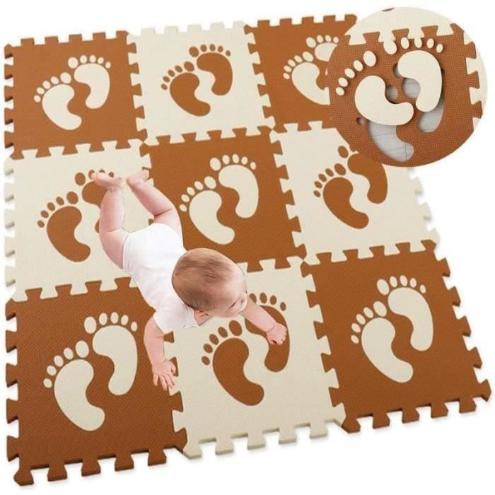 Tapis de sol puzzle - KZQ - 16pcs - Mousse EVA - Antidérapant - 30 x 30 cm - Jeux - Jouets Tapis de sol puzzle - KZQ - 16pcs - Mousse EVA - Antidérapant - 30 x 30 cm - Jeux - Jouets