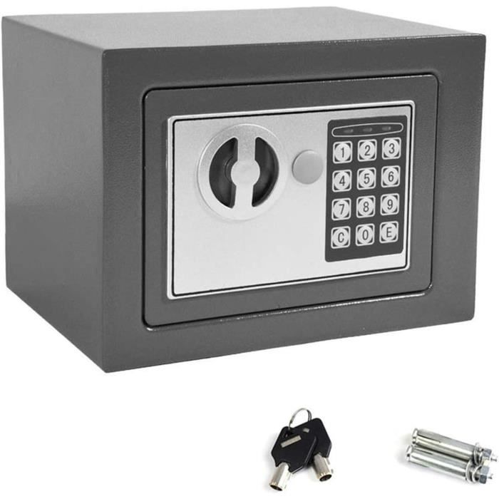 Coffre Fort Avec Serrure Électronique Keppad 2 Clé De Secours Pour La ...