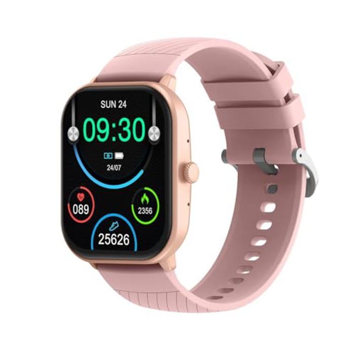 Montre connectée - Denver - SWC-187RO - Écran AMOLED 518 cm - Résolution 368 x 448 - Bluetooth 5.3