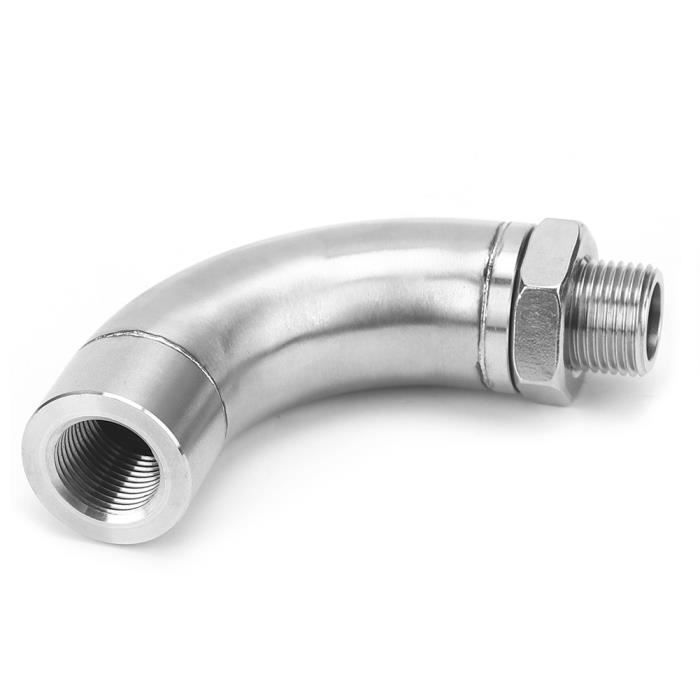 D'Oxygène Pour Extender, 90° Convertisseur De Capteur D'Oxygène Pour Voitures Moteur Les Systèmes D'Echappement M18 X1.5, Sonde Lambda