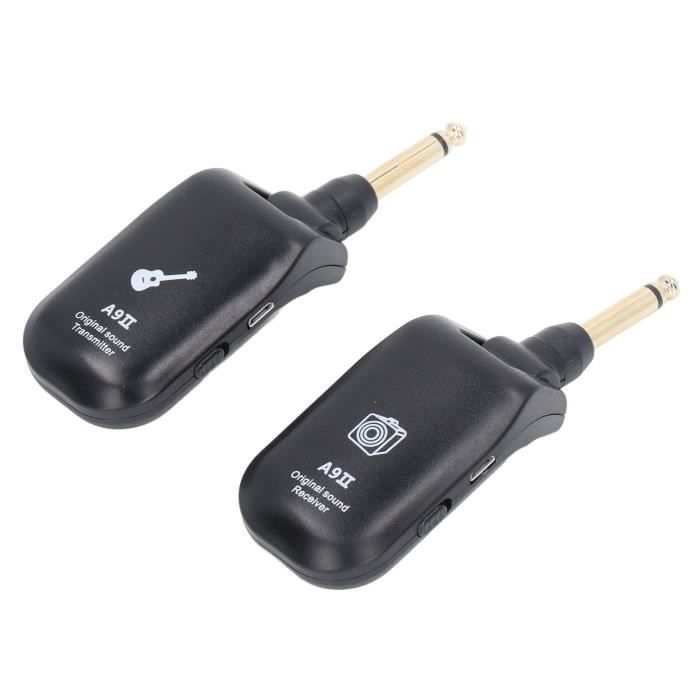 Système Micro Sans Fil Depusheng S5 - 2 Émetteurs XLR, 1 Récepteur, 2.4 GHz, 50 M