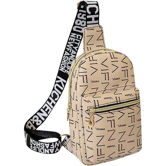 Sac Bandoulière Unisexe Sport Petit – Tissu Imperméable Noir | Neuf Sans étiquette | Marque Aotiam