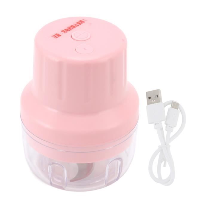Mini Broyeur électrique Portable Orton - Rechargeable USB, Pour Herbes, Thé, Romarin - Avec Brosse De Nettoyage, Fonctionnement Simple Bouton - 4