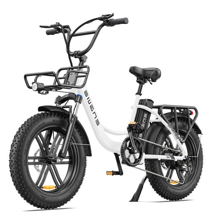 Vélo électrique Femme Blanc HOLAND 26 Taille M (ADULTE DE 168cm à 178cm)