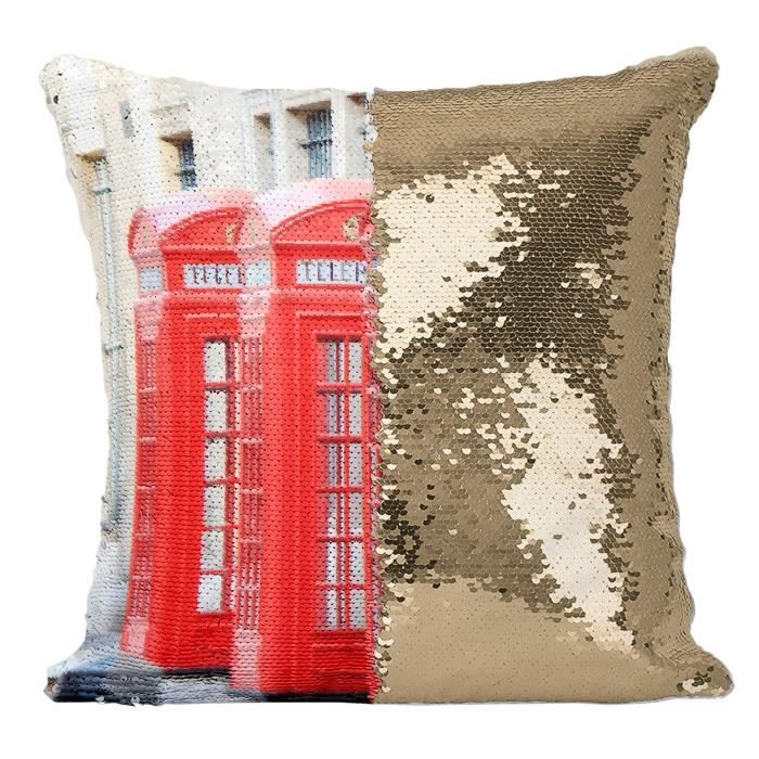 Coussin 30x50 cm ZENITH Rouge - Coussin