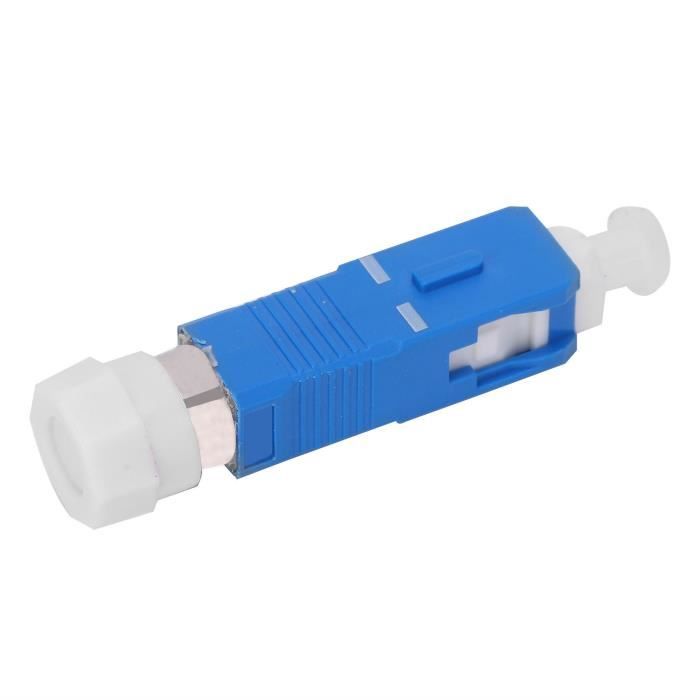 Adaptateur Fibre Hybride SC/UPC Femelle Vers LC/UPC Femelle - SM 9/125µm - Connecteur Optique Haute Performance