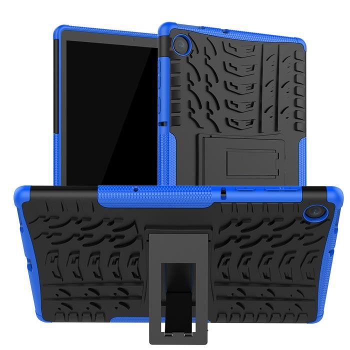 TB-X606 10.3 Lenovo Tab M10 Plus Coque Protection, PC & Silicone Bumper  Arrière Etui avec Support Housse Lenovo Tab M10 Plus Bleu - Cdiscount  Informatique