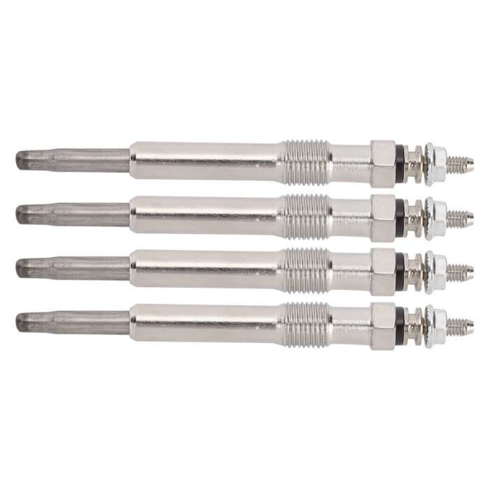 Lot De 4 Bougies De Préchauffage - Référence 367102U000 - Compatible Avec Certains Modèles 2018-2020 - Longueur 14,6 Cm - 12
