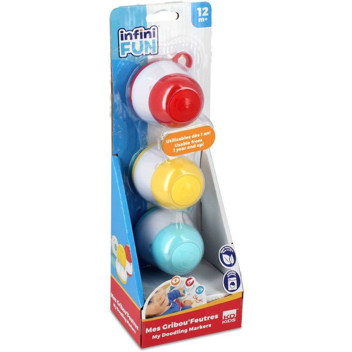 Mes griboufeutres - INFINI FUN - Bleu / Jaune / Rouge - Dès 12 mois
