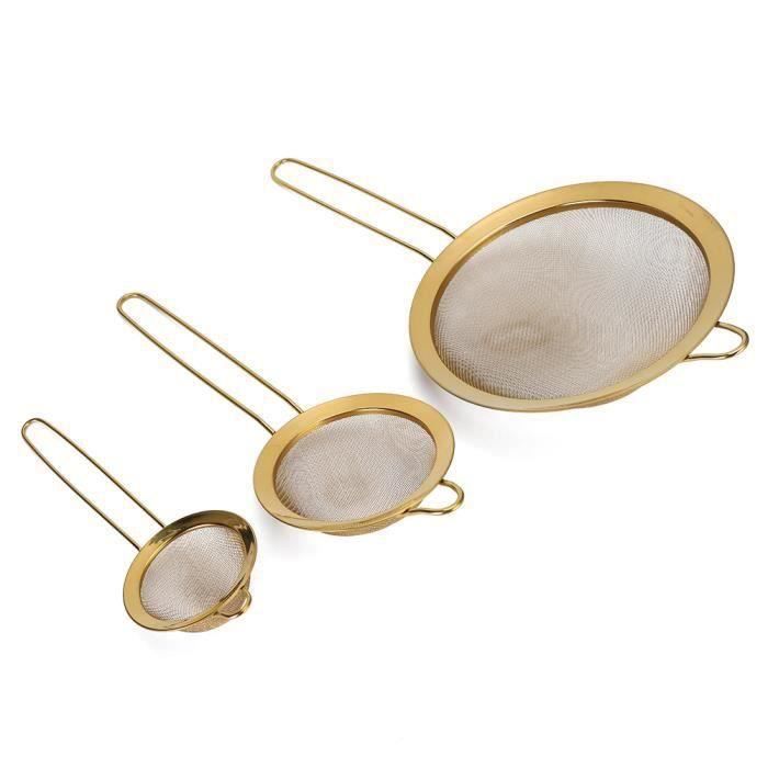 AA10008Oil Strainer Fine Mesh Flour Sieve for Kitchen Baking outillage