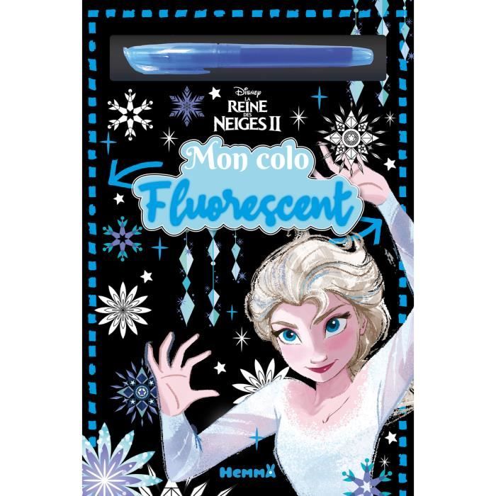 Hemma - Disney La Reine des Neiges 2 - Mon colo fluorescent - Livre de  coloriage avec feutre fluorescent - Dès 4 ans - 0x0 - Cdiscount Librairie