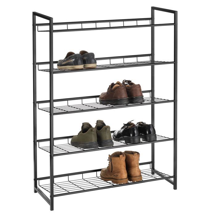 Étagère à chaussure ORDO meuble à chaussure rangement porte-chaussure à