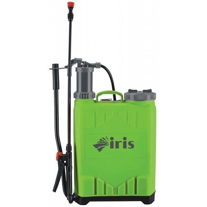 Pulvérisateur à dos Iris Garden capacité 16 L jardinage filtre lance