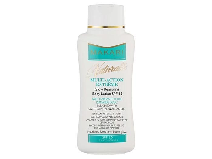 Makari lotion corps éclaircissante multiaction extrême spf15 (17.6oz