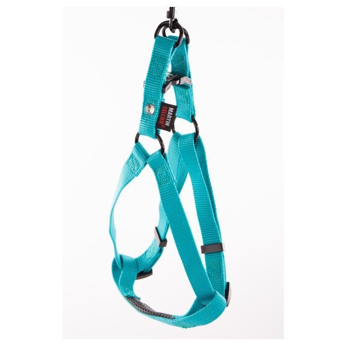 Martin Sellier Harnais Baudrier 25 70 90 Turquoise Cdiscount