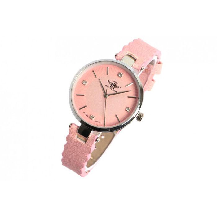 Montre Femme Rose Cuir et Strass Argent Originale Lily - Taille unique -  Rose , - Achat/vente montre - Cdiscount