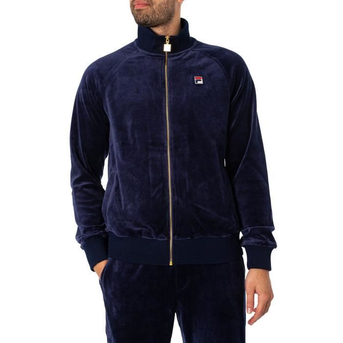 Veste De Surv??tement Eddie - Fila - Homme - Bleu - Cdiscount Pr??t-?�-Porter