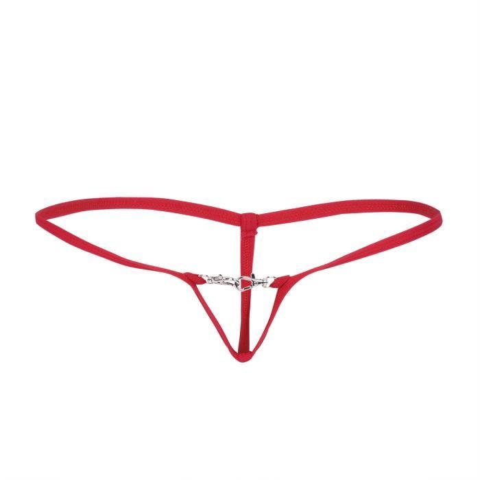 string rouge ficelle